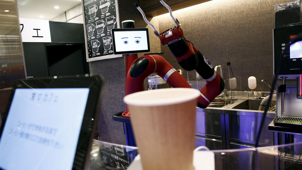 Canggih, Robot ini Bisa Bikin Kopi Layaknya Barista