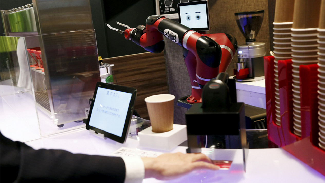 Canggih, Robot ini Bisa Bikin Kopi Layaknya Barista