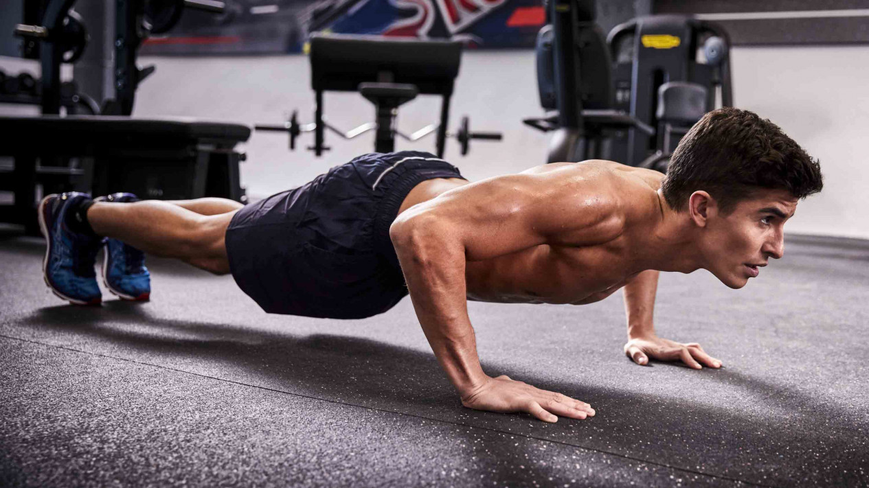 Ini Cara Marc Marquez Jaga Kebugaran