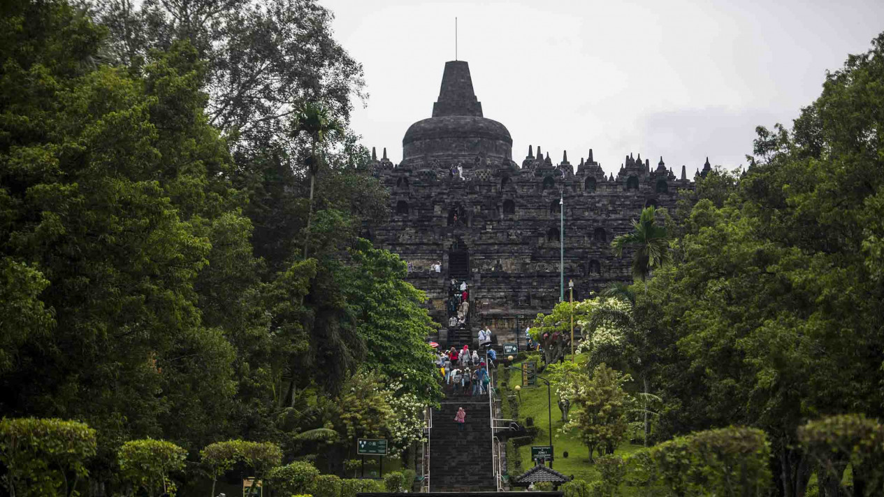 Pesona Keindahan Candi Borobudur yang Bikin Ngeces