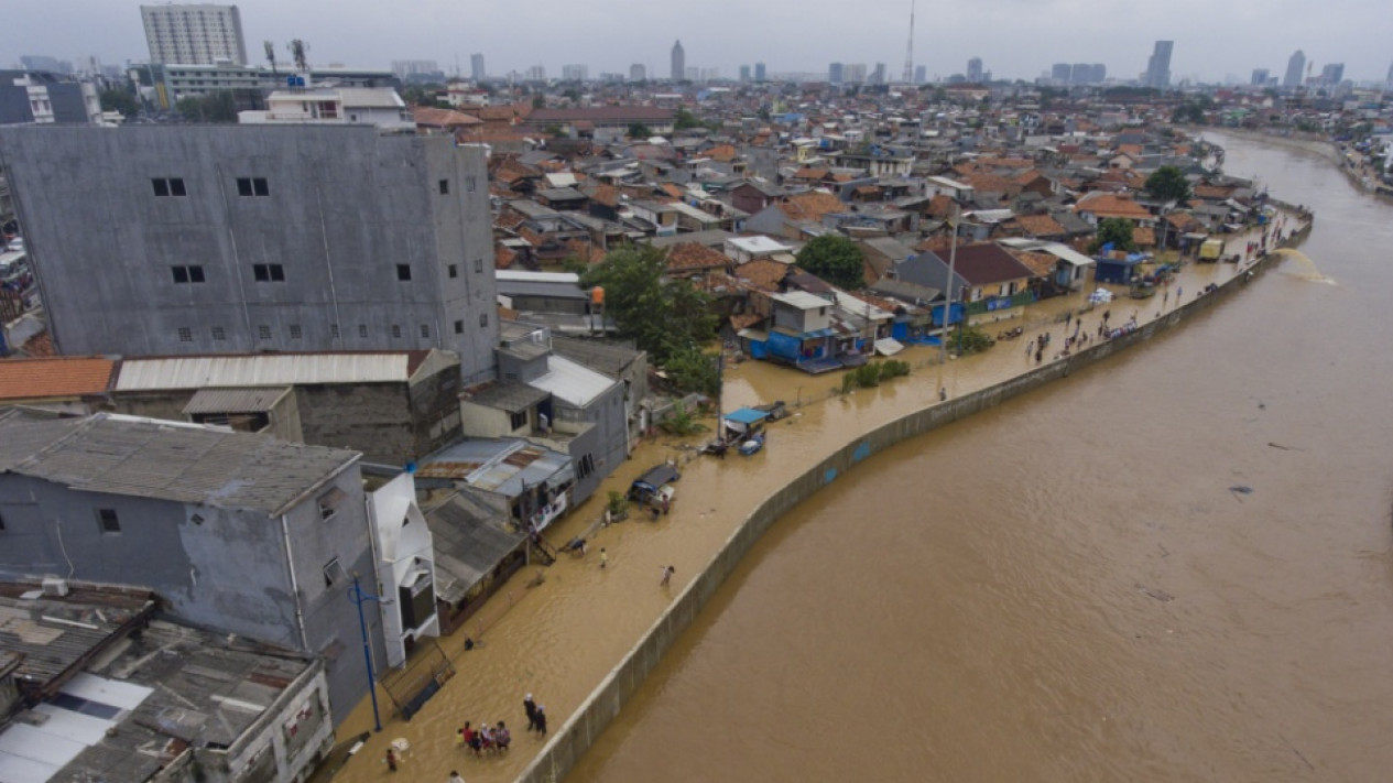 Ironi, Ketika Banjir Kembali Merendam Kampung Pulo Jakarta