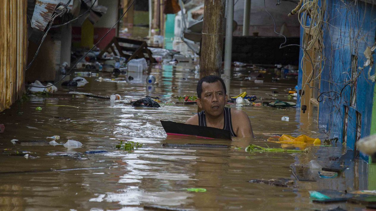 Ironi, Ketika Banjir Kembali Merendam Kampung Pulo Jakarta