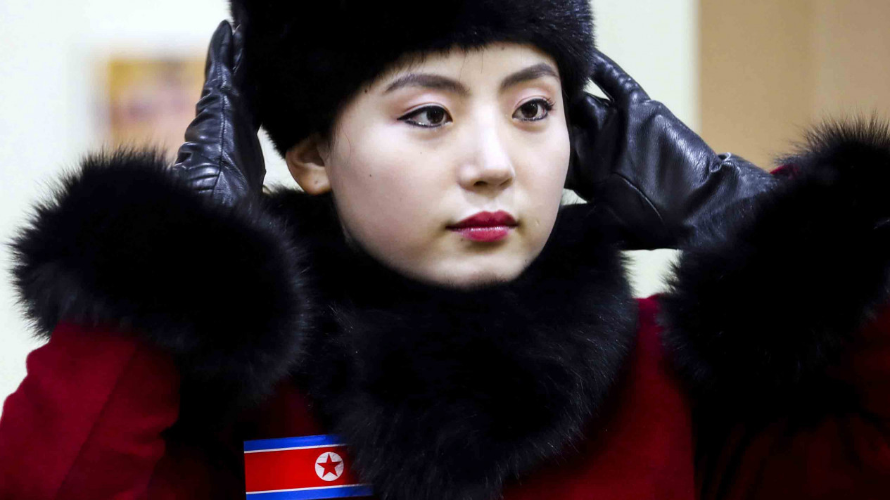 Kecantikan Tim Pemandu Sorak Korea Utara Bikin Gagal Fokus