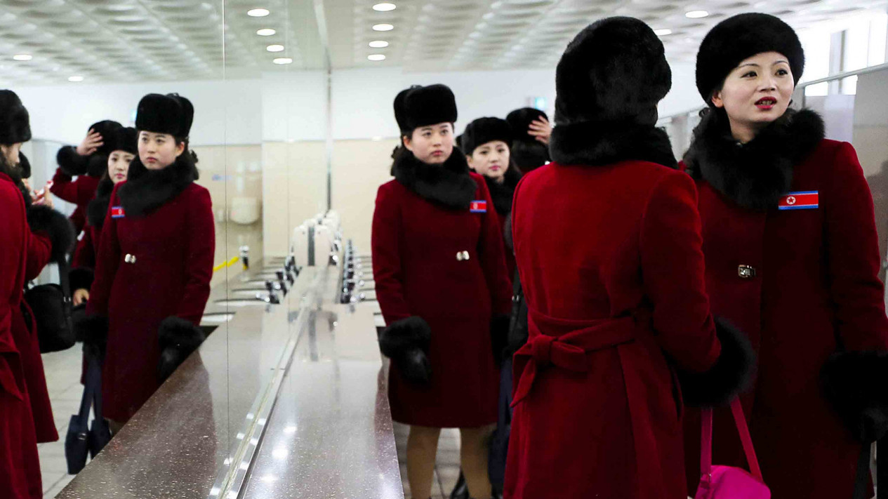 Kecantikan Tim Pemandu Sorak Korea Utara Bikin Gagal Fokus