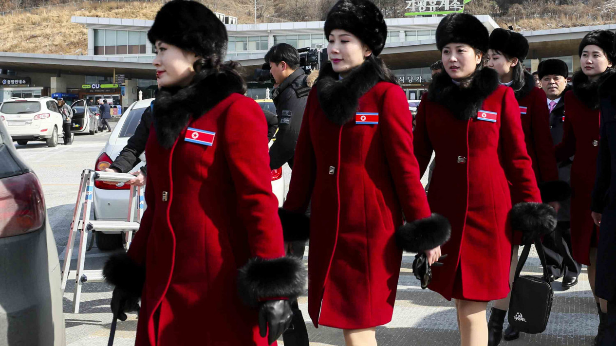 Kecantikan Tim Pemandu Sorak Korea Utara Bikin Gagal Fokus