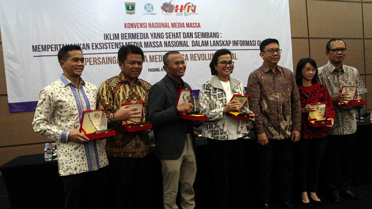 Anindya Bakrie Paparkan Tantangan Media di HPN 2018