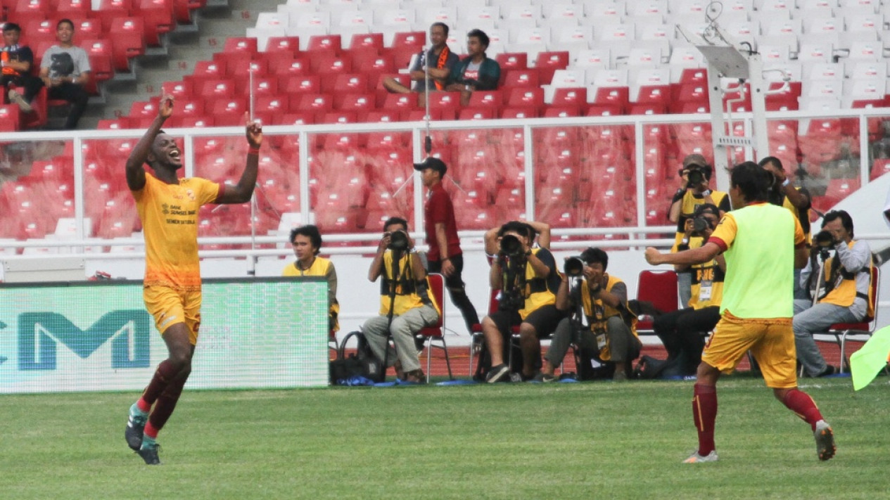 Kalahkan PSMS, Sriwijaya FC Peringkat Ketiga Piala Presiden