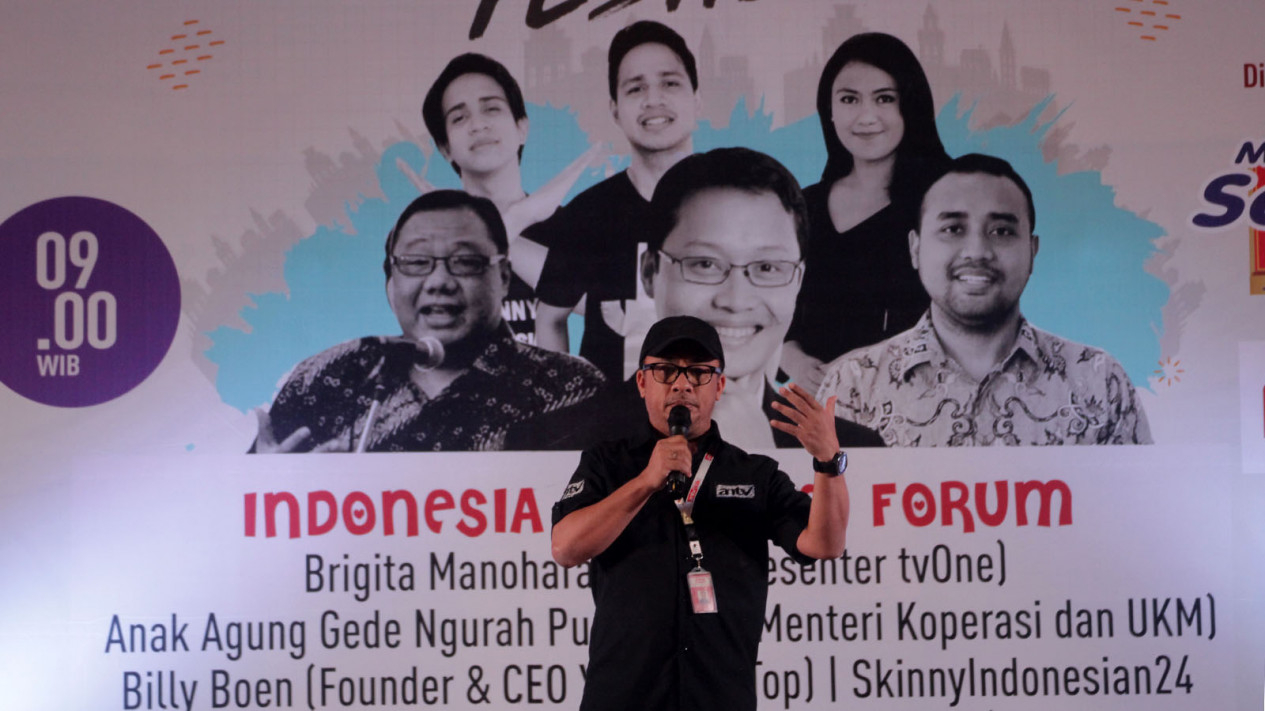 Coaching Clinic Industri Penyiaran di VIVA Youth Festival