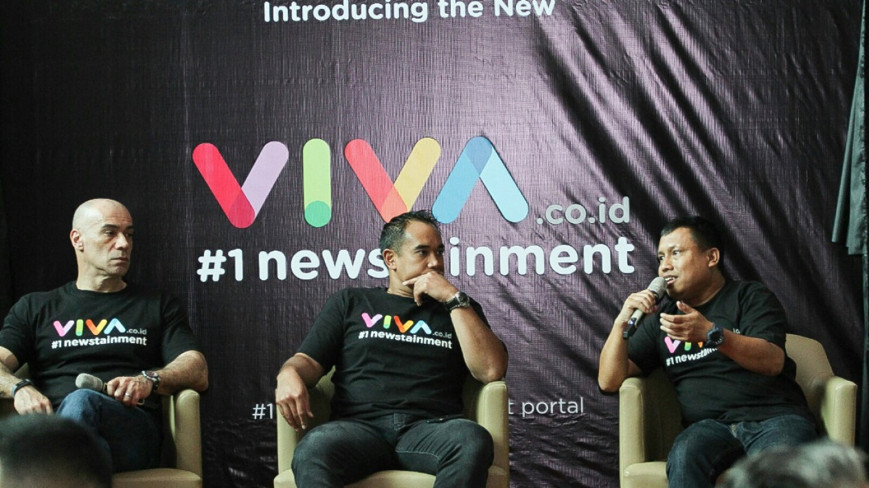 Peluncuran Logo Baru VIVA.co.id #1newstainment