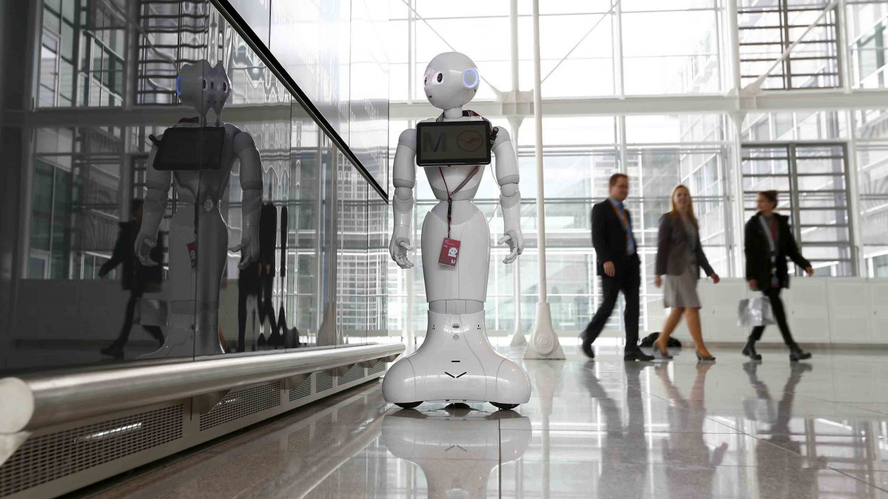 Ada Robot Penolong di Bandara Jerman