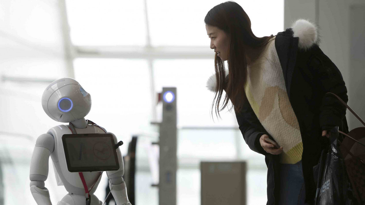 Ada Robot Penolong di Bandara Jerman