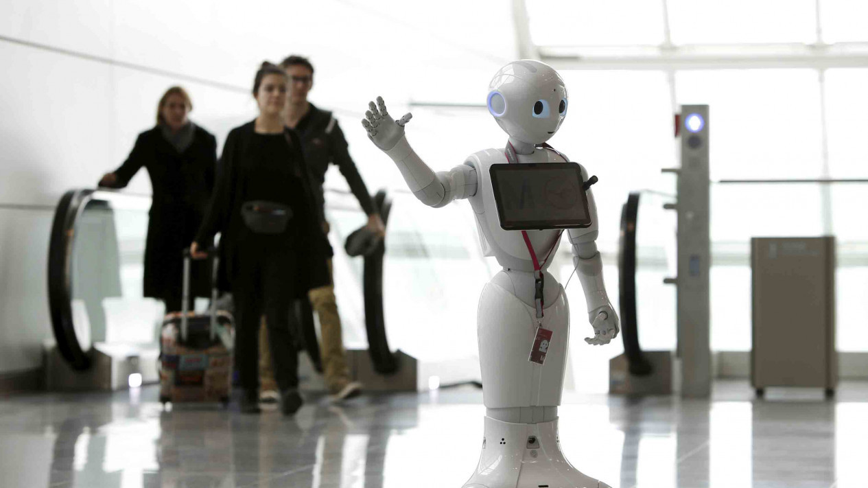 Ada Robot Penolong di Bandara Jerman