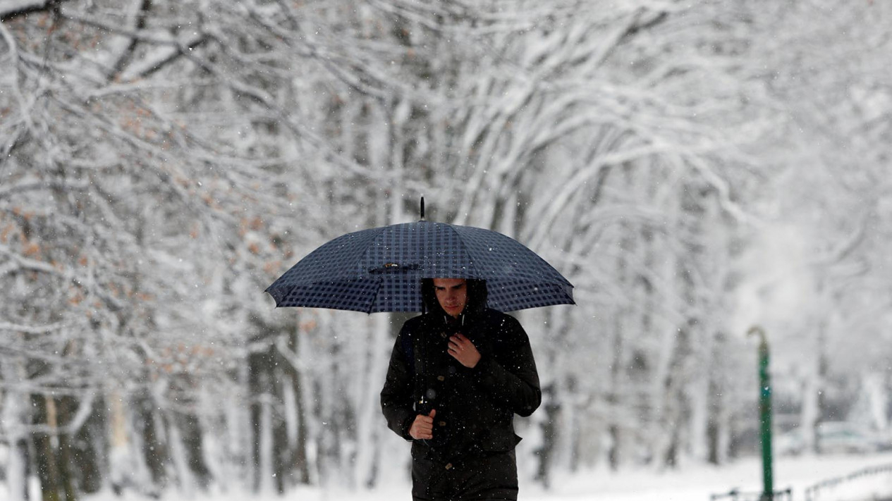 Turun Salju, Taman ini Semakin Cantik