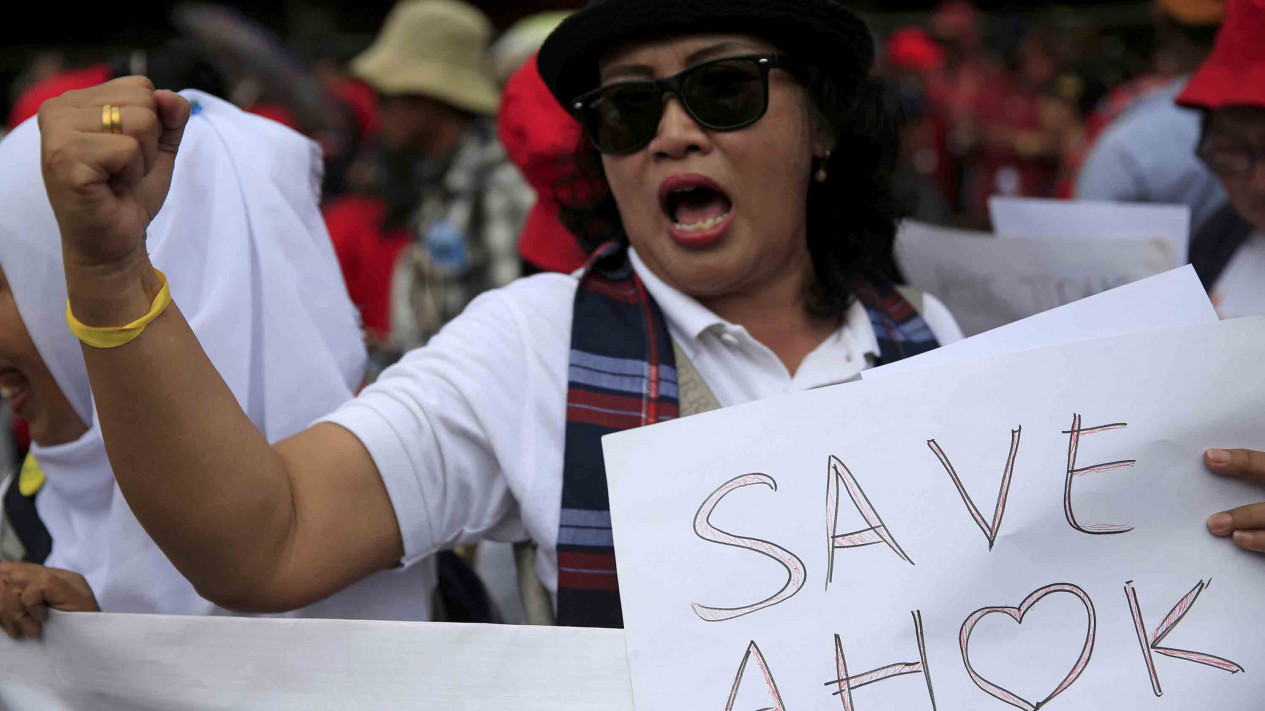 Sidang PK Ahok, Ramai di Dalam dan Luar Persidangan