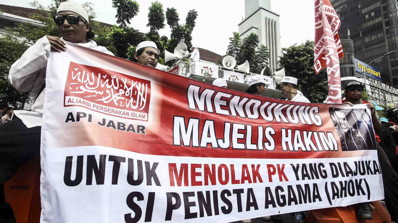 Sidang PK Ahok, Ramai di Dalam dan Luar Persidangan