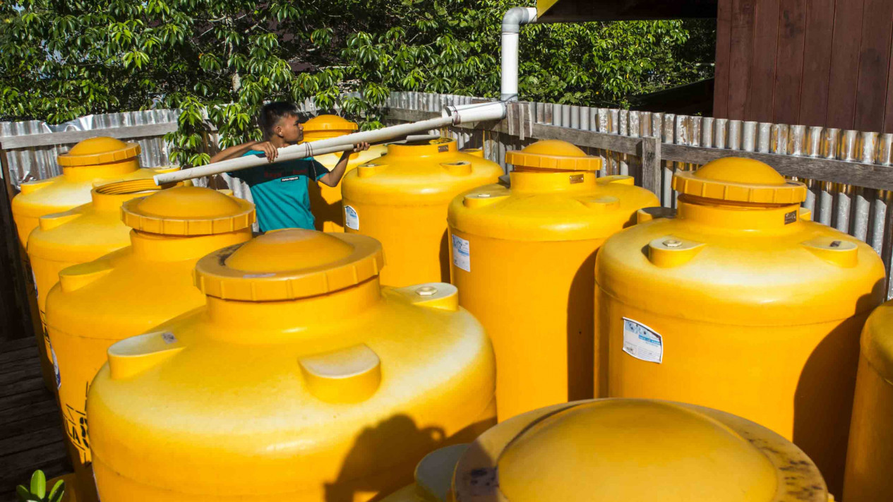 Melihat Kota Agats, Kota Bebas Polusi di Papua