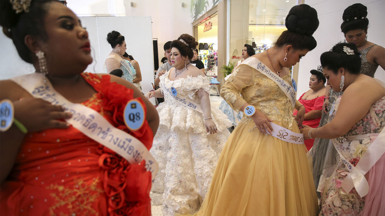 Serunya Kontes Miss Jumbo 2018