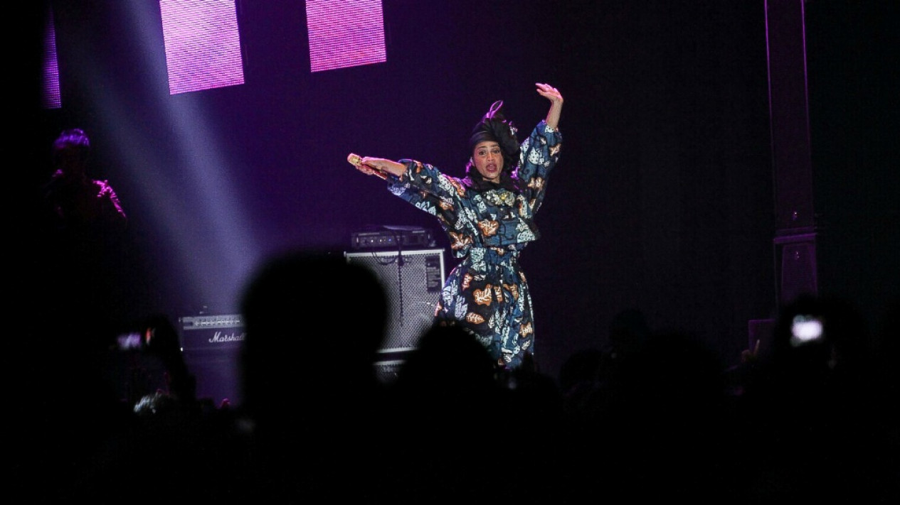 Gaya Gipsi Andien Bius Penonton Java Jazz 2018