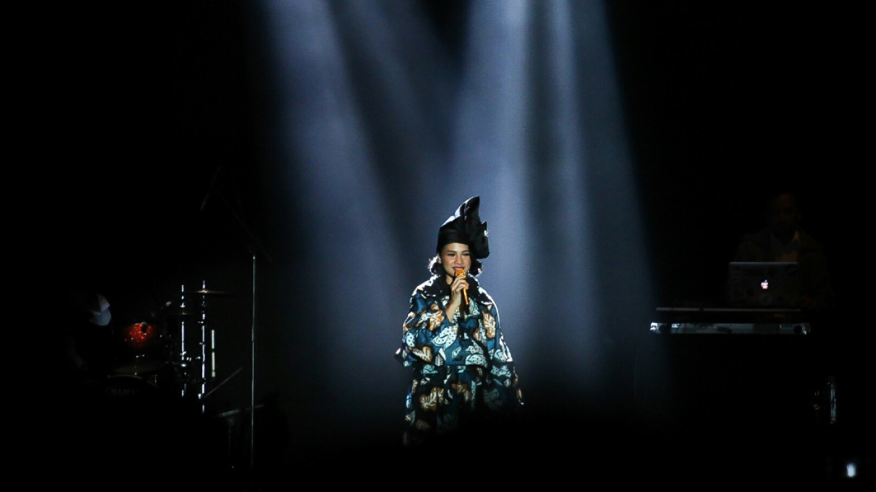 Gaya Gipsi Andien Bius Penonton Java Jazz 2018