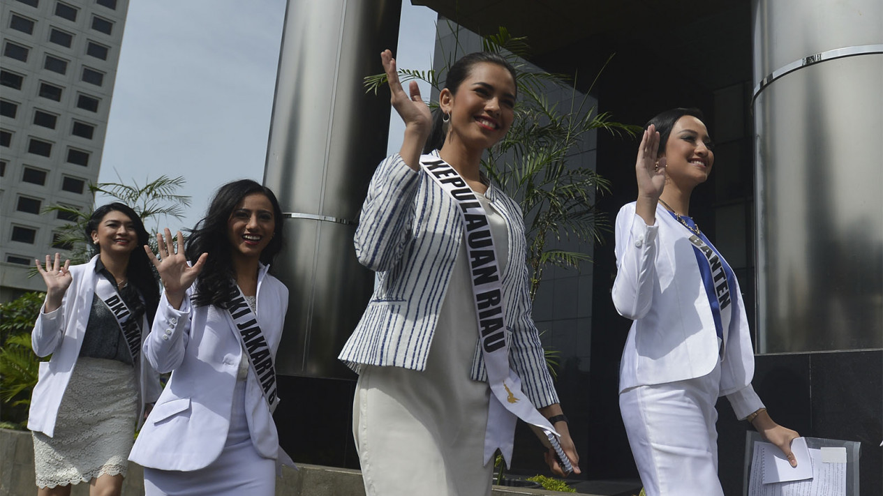 39 Finalis Putri Indonesia 2018 Sambangi KPK