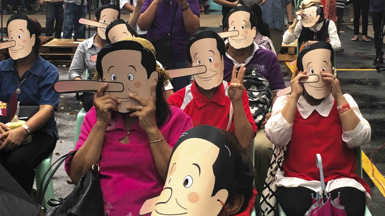 Ada Aksi Protes Pinokio di Thailand