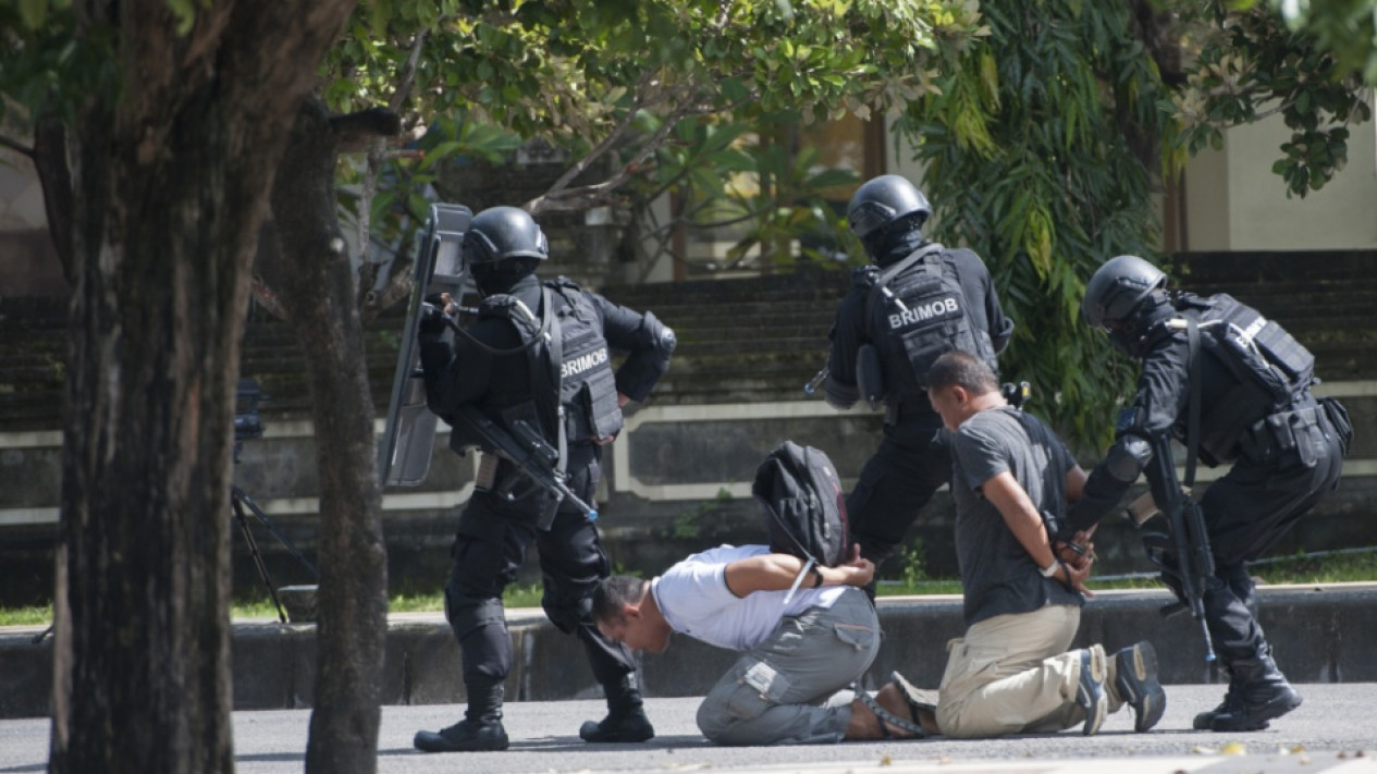 Intip Simulasi Anti Teror Kerjasama Indonesia-Inggris