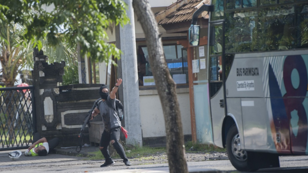 Intip Simulasi Anti Teror Kerjasama Indonesia-Inggris