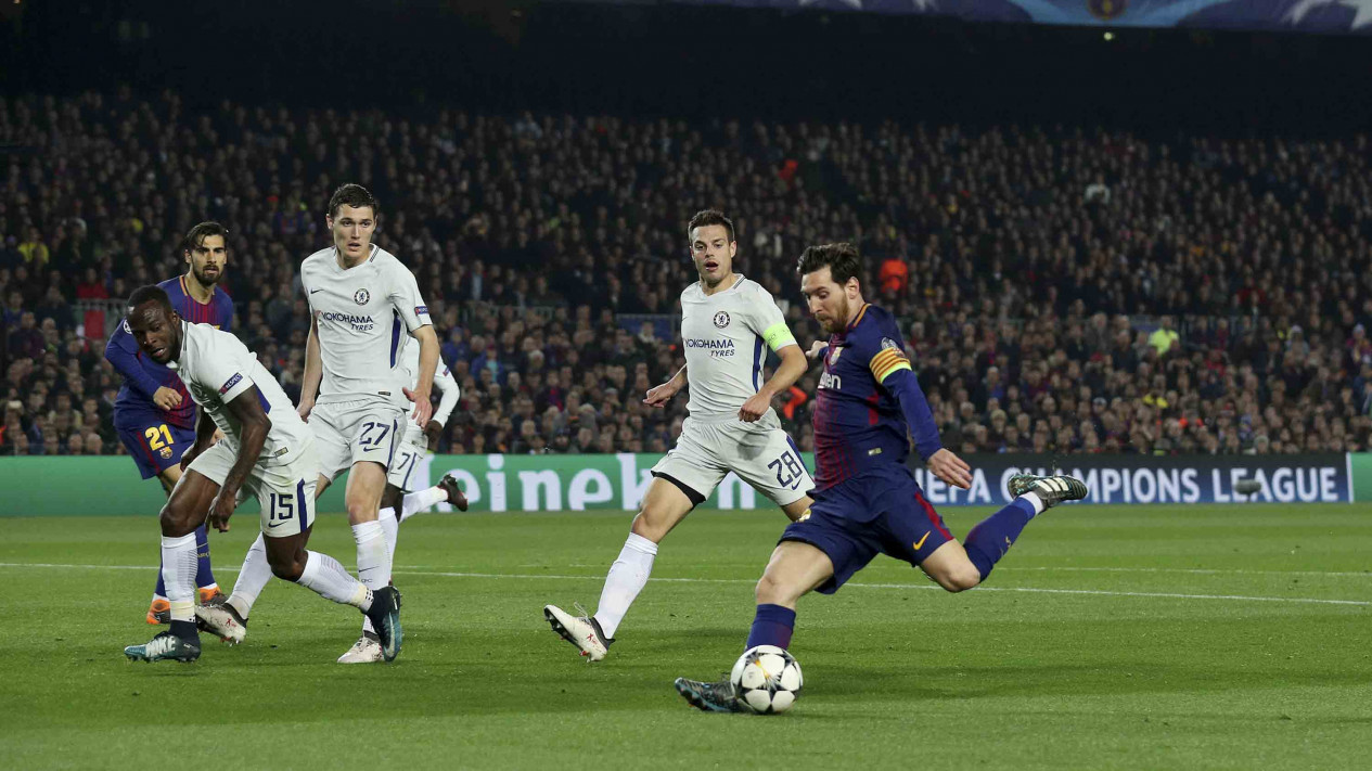 Suka Cita Messi Bikin Pemain Chelsea Nangis