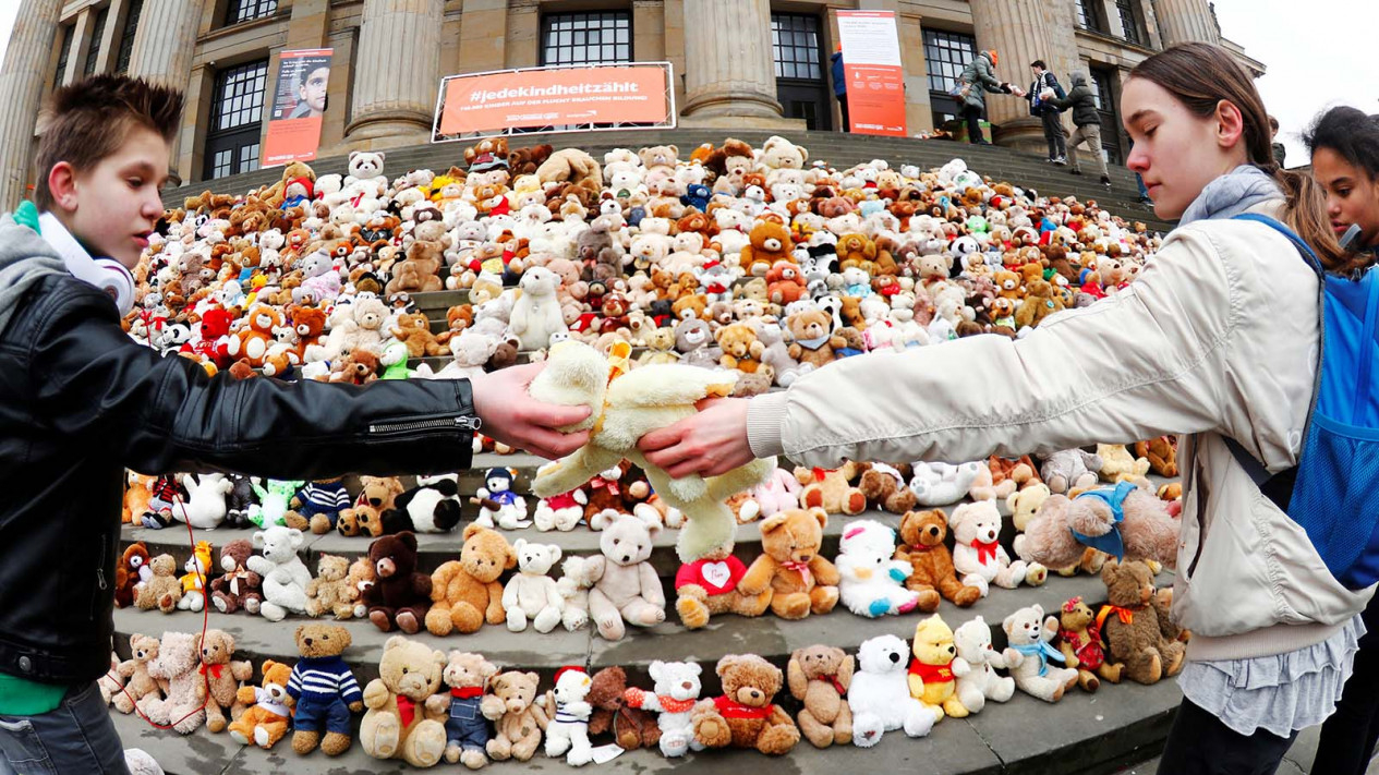 Kepedulian Pelajar Jerman Terhadap Anak Pengungsi Suriah