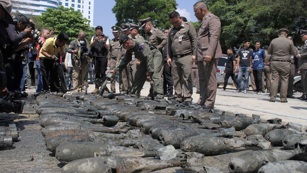 Ratusan Bom Era Perang Dunia II Ditemukan, Begini Bentuknya