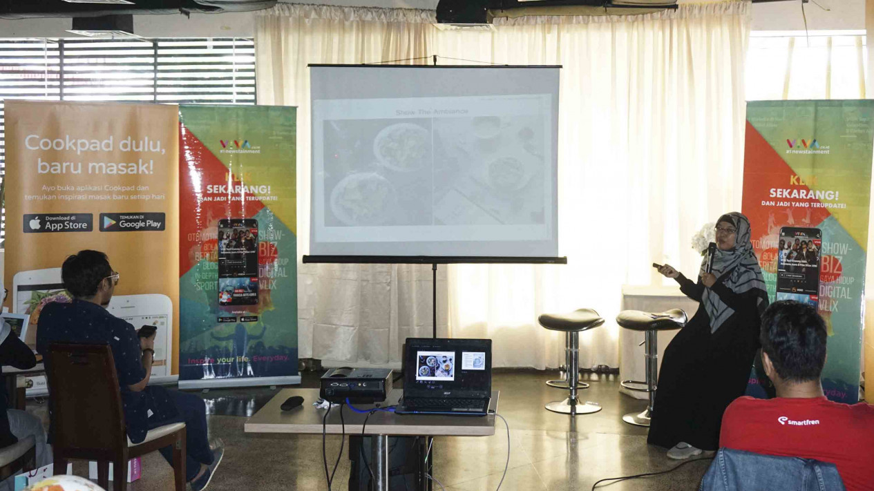 Keseruan Belajar Foto Kece di VIVA Talk Life