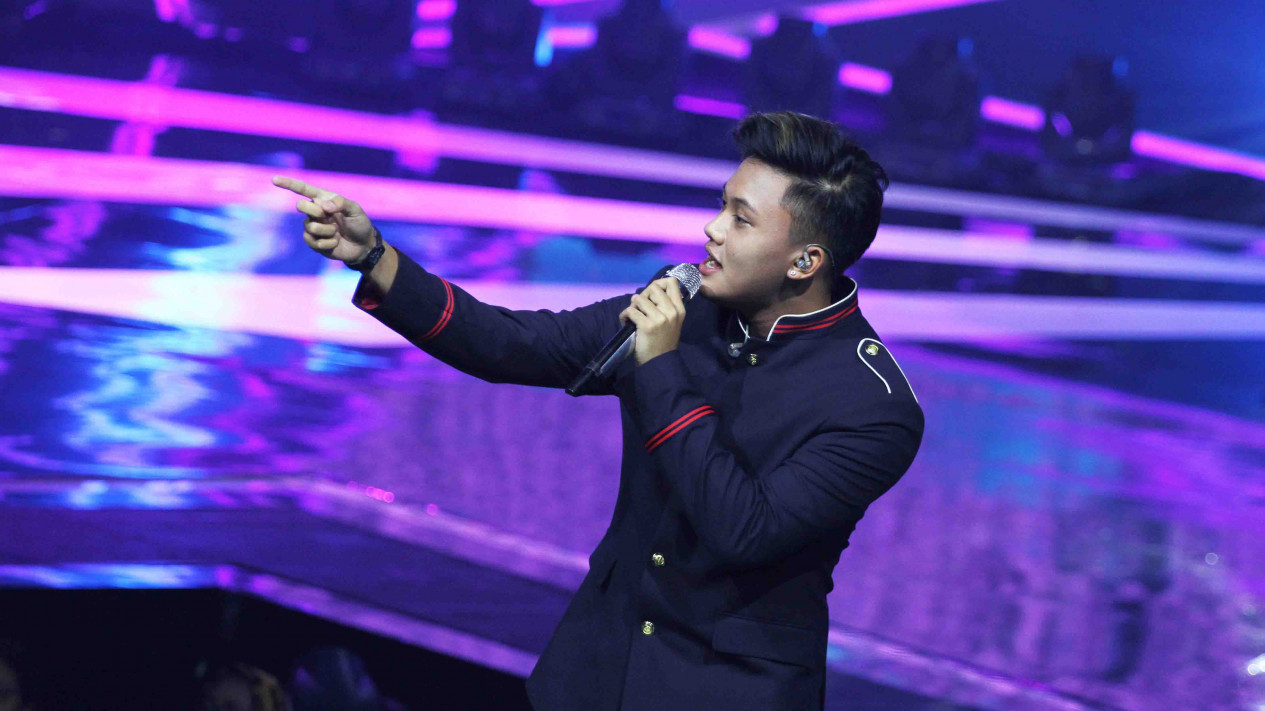 Penampilan Apik Rizki Febrian di HUT ANTV 25