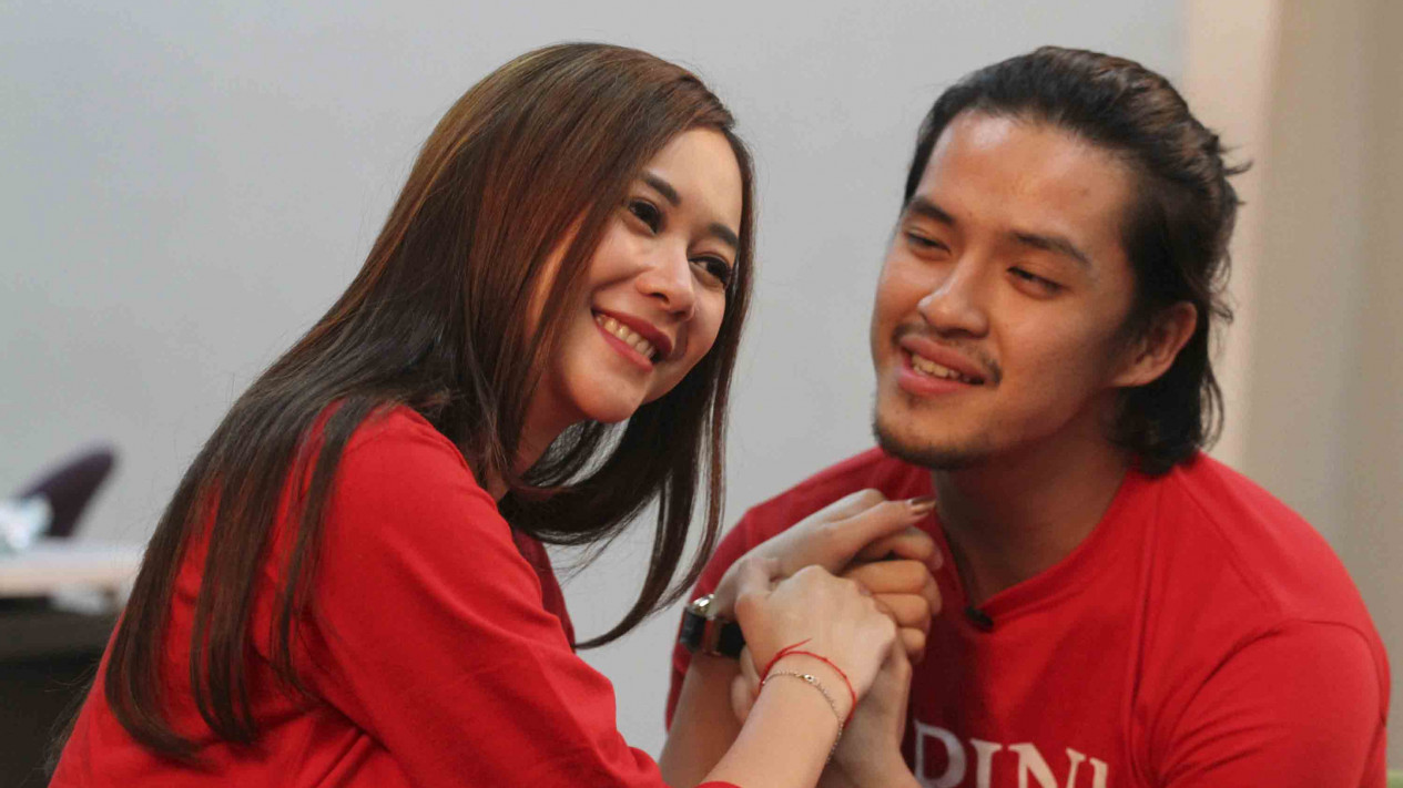 Begini Lengketnya Aura Kasih dan Morgan Oey