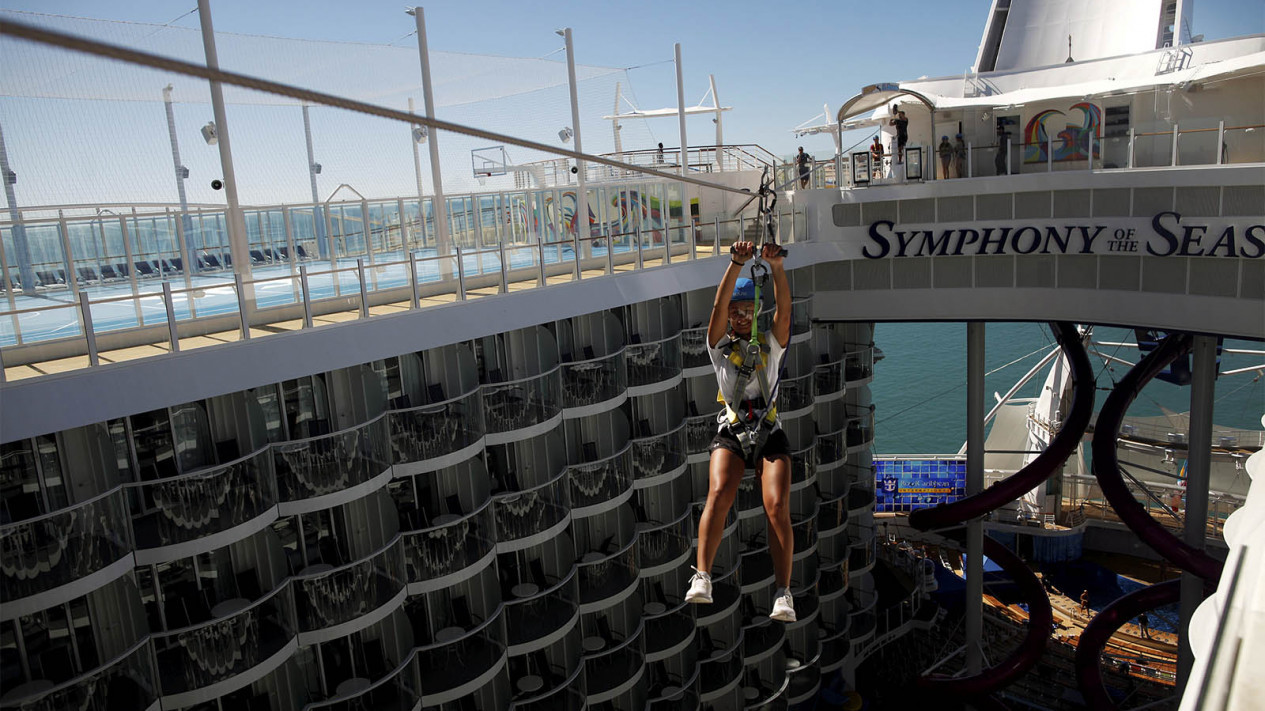 Mewahnya Symphony of the Seas, Kapal Pesiar Terbesar Sedunia