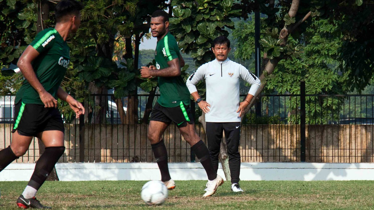 Latihan Perdana Timnas U-22 Indonesia