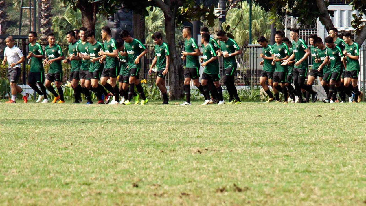 Latihan Perdana Timnas U-22 Indonesia