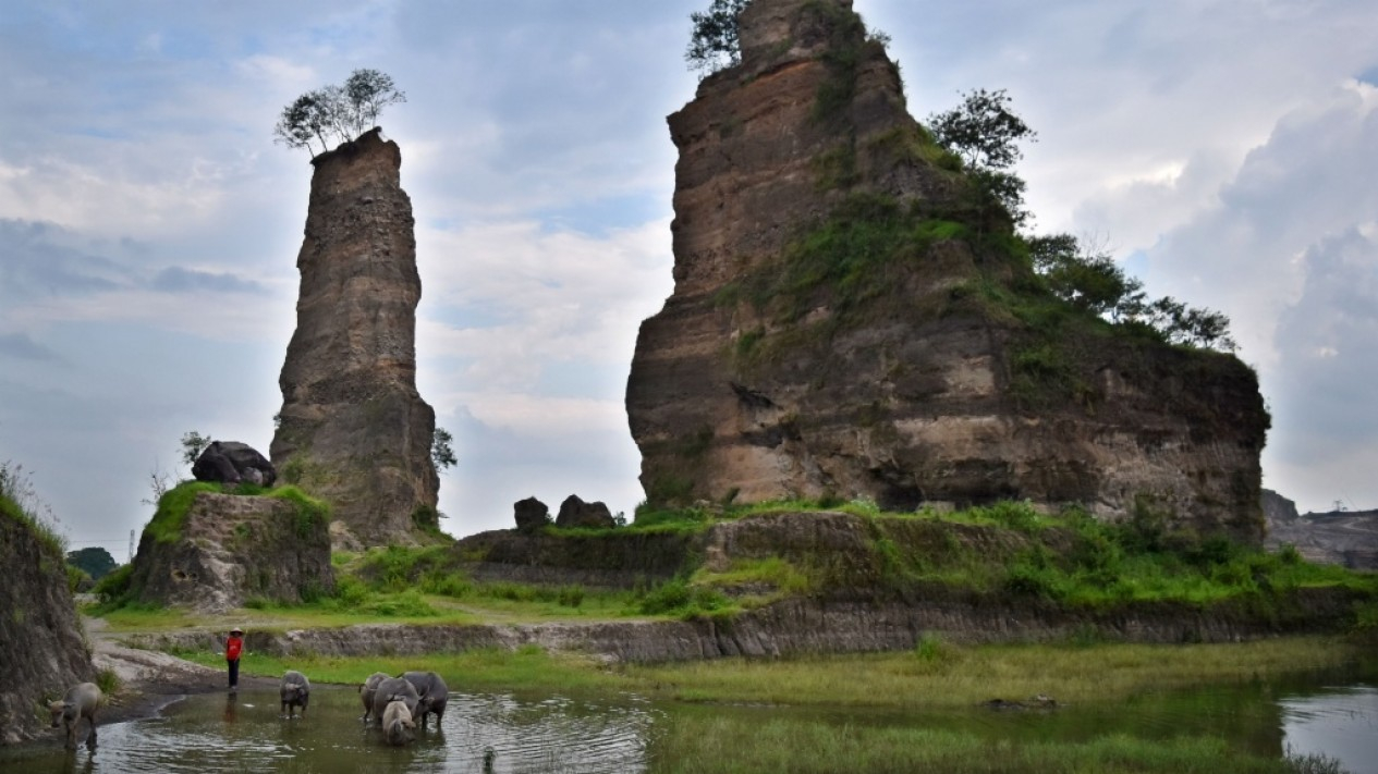 Dampak Tambang Galian C, Tempat ini Jadi Destinasi Wisata