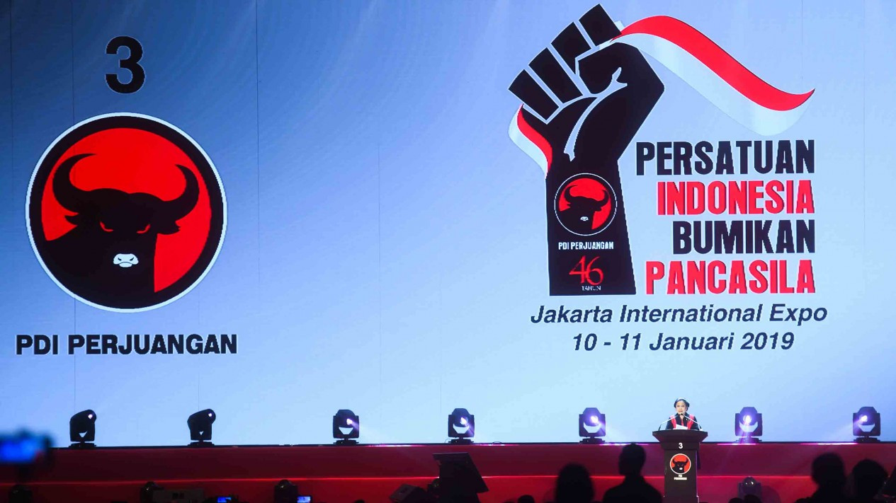 Peringatan HUT PDI Perjuangan ke-46
