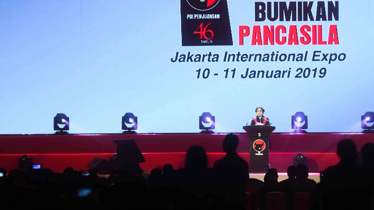 Peringatan HUT PDI Perjuangan ke-46