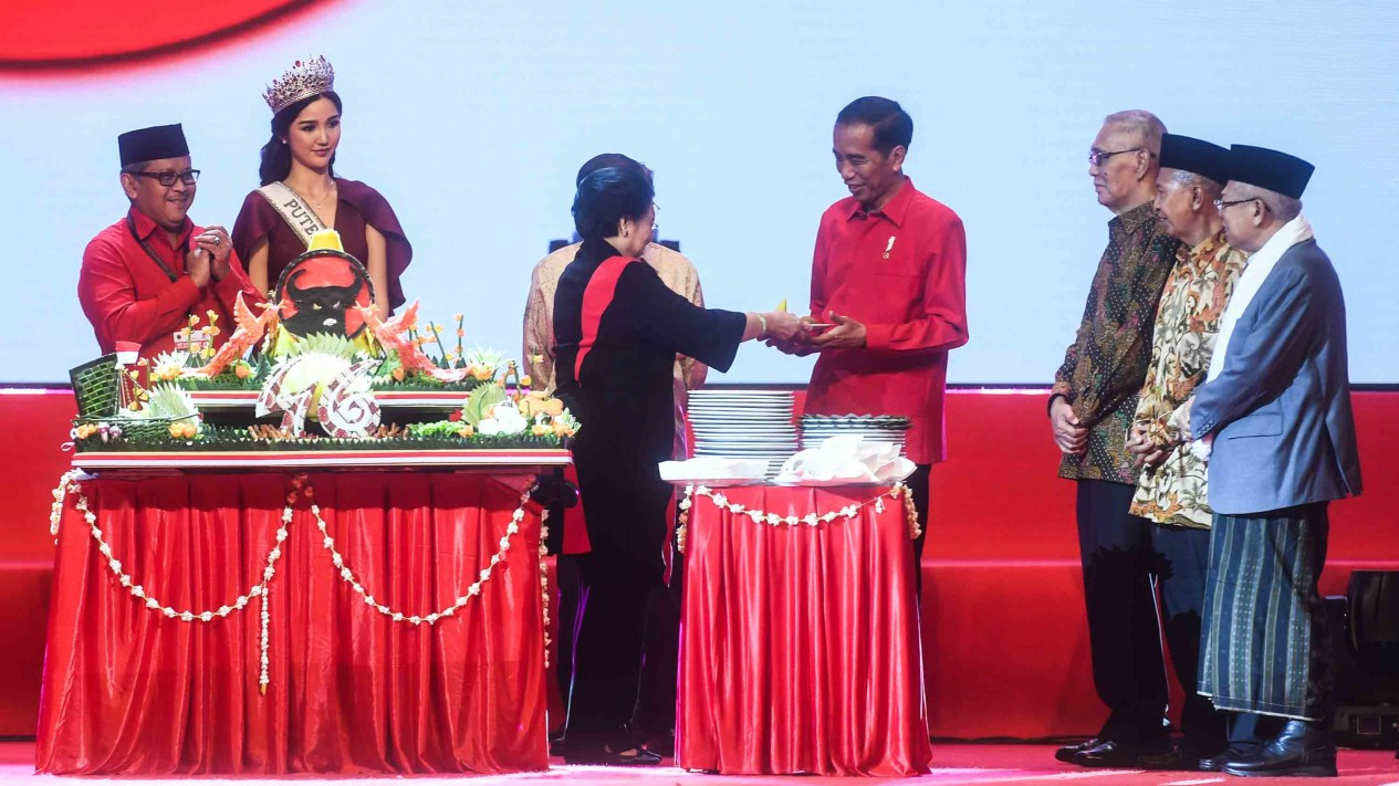 Peringatan HUT PDI Perjuangan ke-46