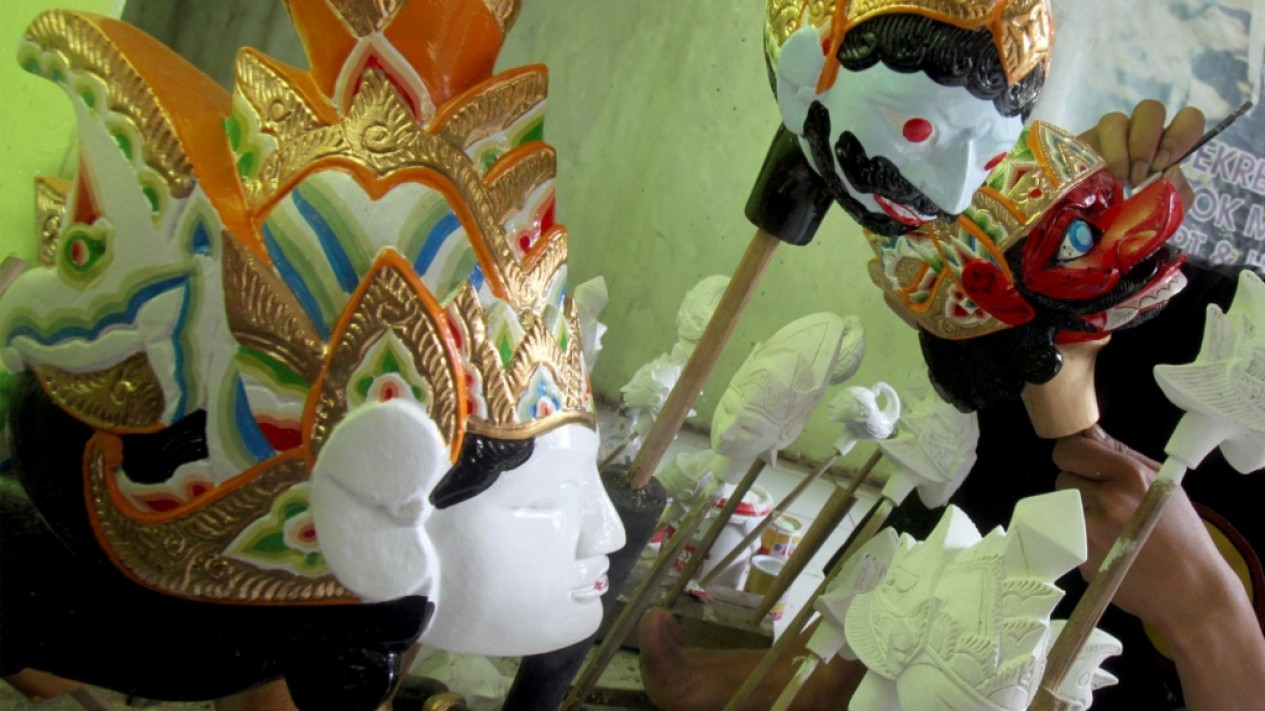 Sentra Pembuatan Wayang Golek