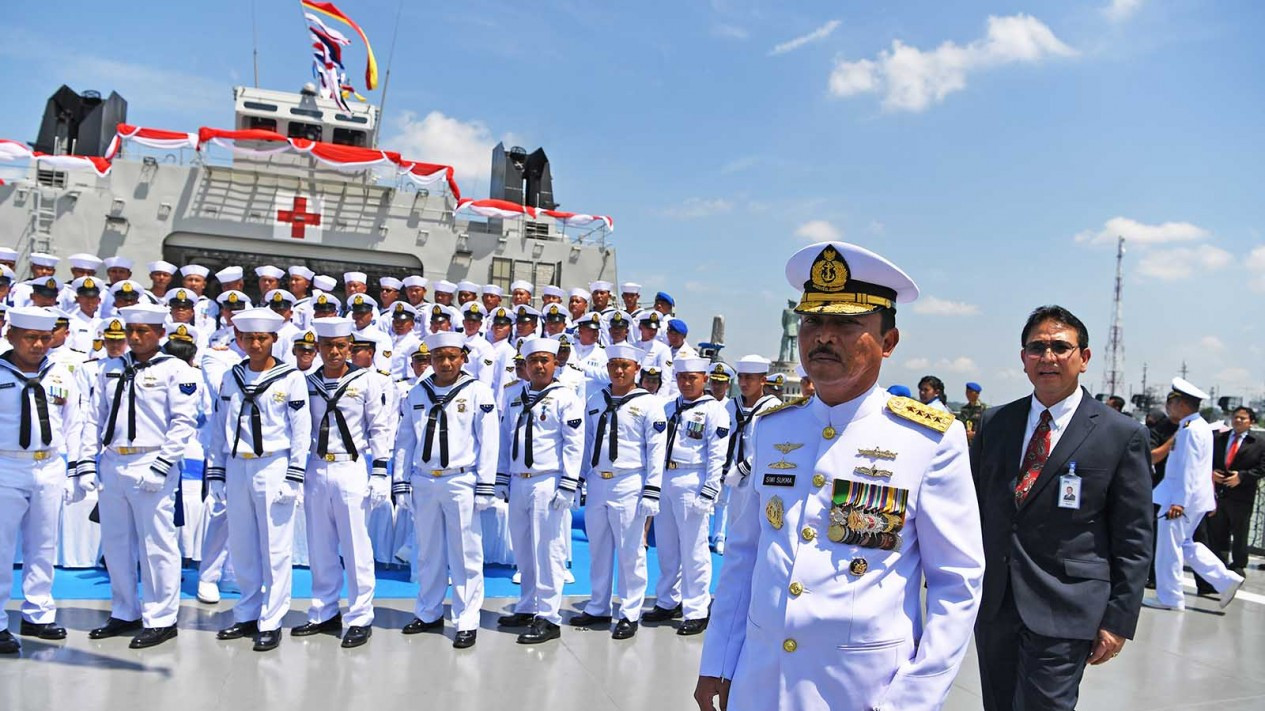 Upacara Penyerahan KRI Semarang 594