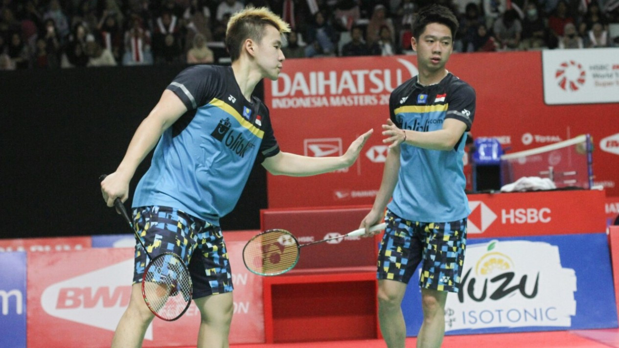 Butuh 28 Menit Bagi Kevin dan Marcus Melaju ke Perempatfinal