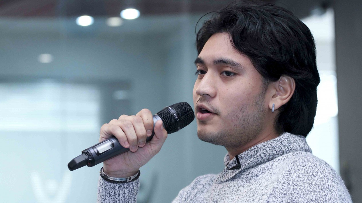 Kunjungi VIVA, Giorgino Abraham Promo Single Baru
