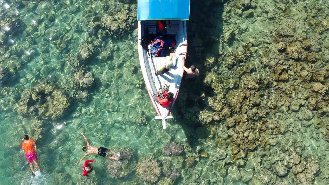 Wow, Indahnya Snorkeling di Pantai Kawasan Mandeh