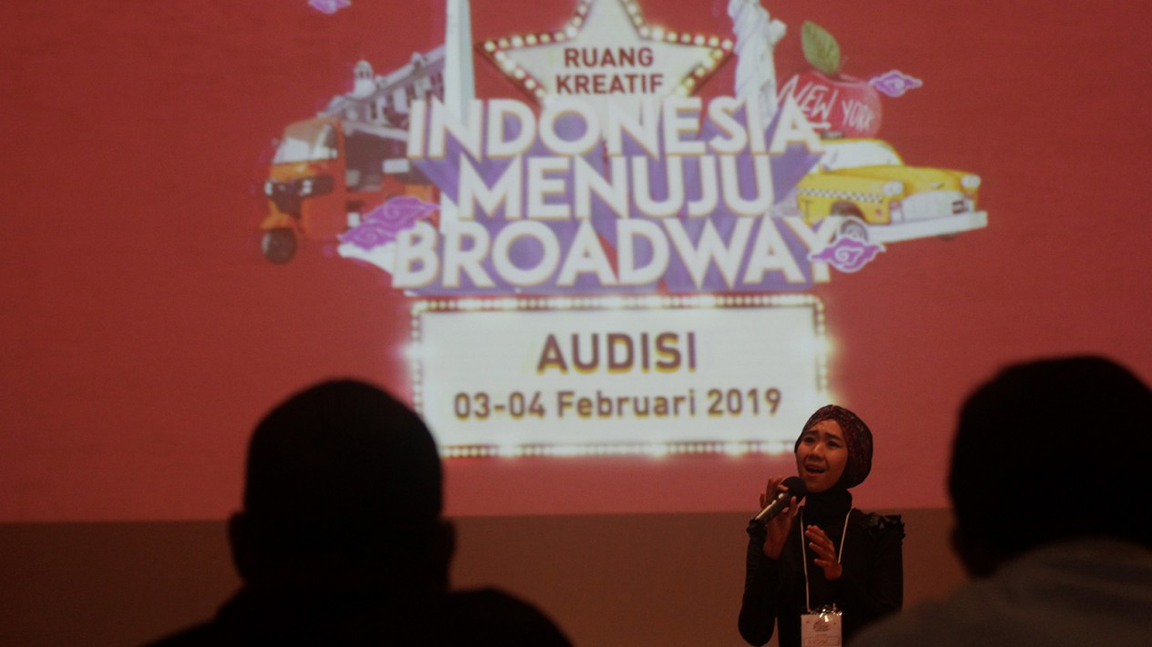 Audisi Seniman Muda Indonesia Menuju Broadway