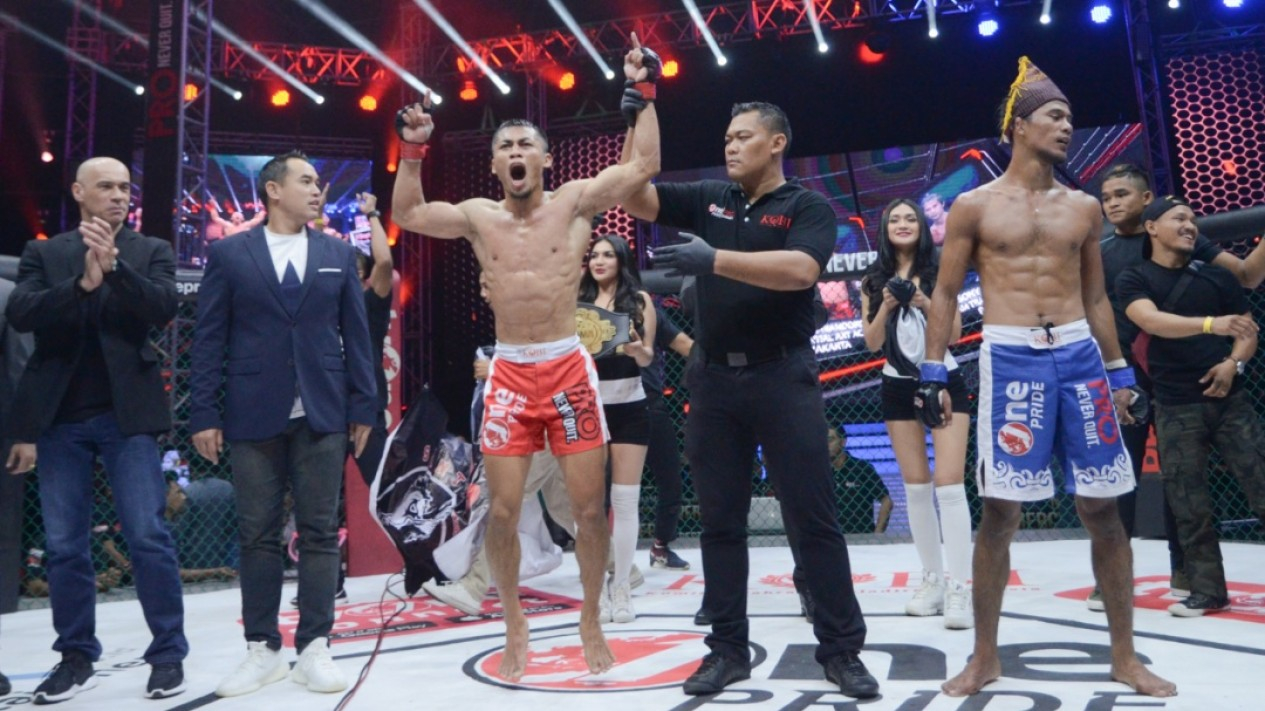 Bermain Cerdik, Eko Juara di Kelas Bantam One Pride
