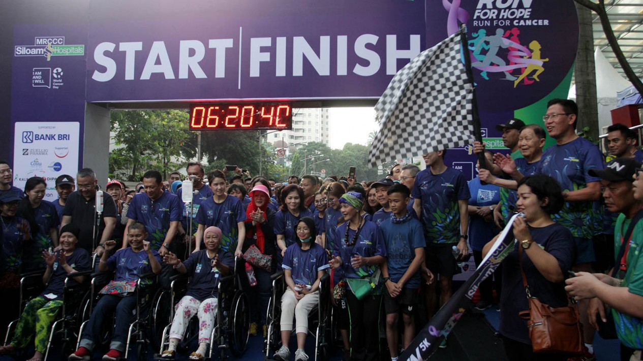 Run For Hope, Peringatan Hari Kanker Sedunia