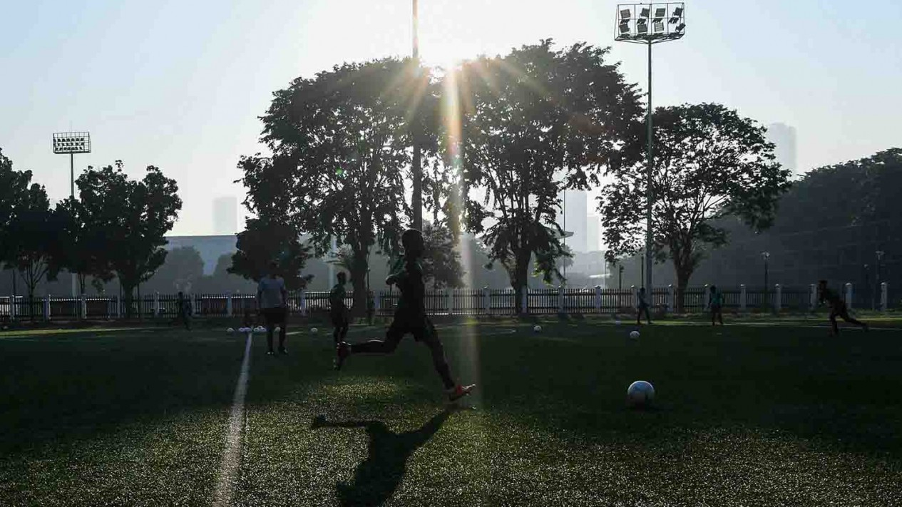 Latihan Terakhir Timnas U-22 Jelang Piala AFF 2019