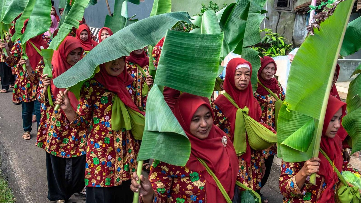Kirab Gelar Budaya Nyadran Desa Wisata Kandri